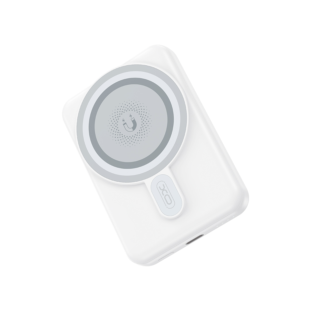 Spoljna baterija Wireless XO Design PR264, 10000mAh, 20W, PD + FQI, 1 x USB-C, Bela