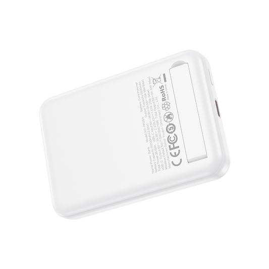 Spoljna baterija Wireless XO Design PR264, 10000mAh, 20W, PD + FQI, 1 x USB-C, Bela