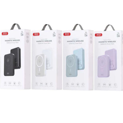 Spoljna baterija Wireless XO Design PR231, 10000mAh, 20W, PD + FQI, 1 x QI - 1 x USB-C, Crna