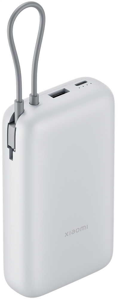 Eksterna baterija Xiaomi, 20000mAh, 22.5W, QC + PD, 1 x USB-A - 2 x USB-C, Srebrna BHR9738GL