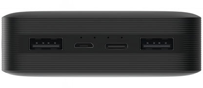 Eksterna baterija Xiaomi, 20000mAh, 18W, QC, 2 x USB-A, Crna PB200LZM
