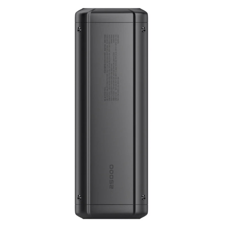 Eksterna baterija Xiaomi HyperCharge, 25000mAh, 212W, QC + PD, 1 x USB-A - 2 x USB-C, Crna BHR9970GL