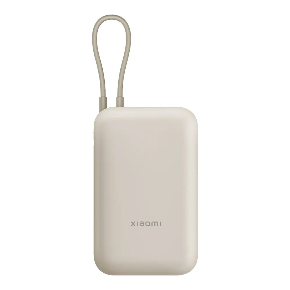 Xiaomi Pocket eksterni punjač, 10000mAh, 22.5W, QC + PD, 1 x USB-A - 2 x USB-C, Bež BHR9072GL