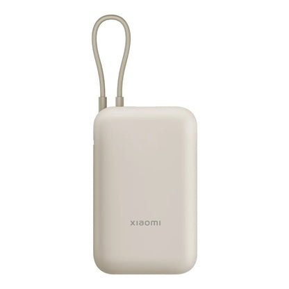 Xiaomi Pocket eksterni punjač, 10000mAh, 22.5W, QC + PD, 1 x USB-A - 2 x USB-C, Bež BHR9072GL