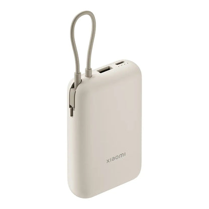 Xiaomi Pocket eksterni punjač, 10000mAh, 22.5W, QC + PD, 1 x USB-A - 2 x USB-C, Bež BHR9072GL