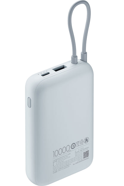 Spoljna baterija Xiaomi Pocket Edition Pro, 10000mAh, 33W, QC + PD, 1 x USB-A - 1 x USB-C, Plava BHR9073GL