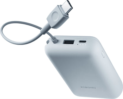 Spoljna baterija Xiaomi Pocket Edition Pro, 10000mAh, 33W, QC + PD, 1 x USB-A - 1 x USB-C, Plava BHR9073GL