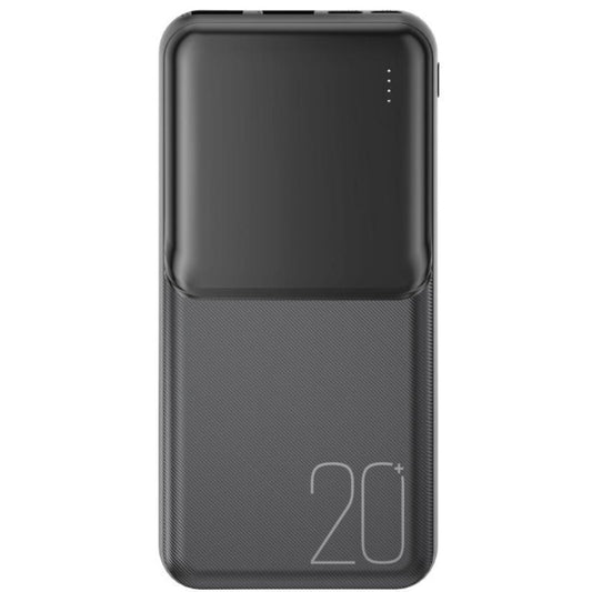 Spoljna baterija XO Design PR252, 20000mAh, 10W, 2 x USB-A, Crna