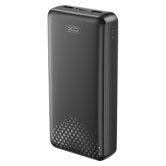Eksterna baterija XO Design PB313, 20000mAh, 10W, 2 x USB-A, Crna