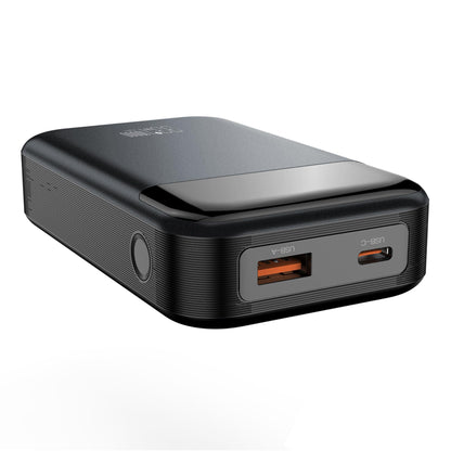 Spoljna baterija XO Design PR232, 10000mAh, 33W, QC + PD, 1 x USB-A - 1 x USB-C, Crna
