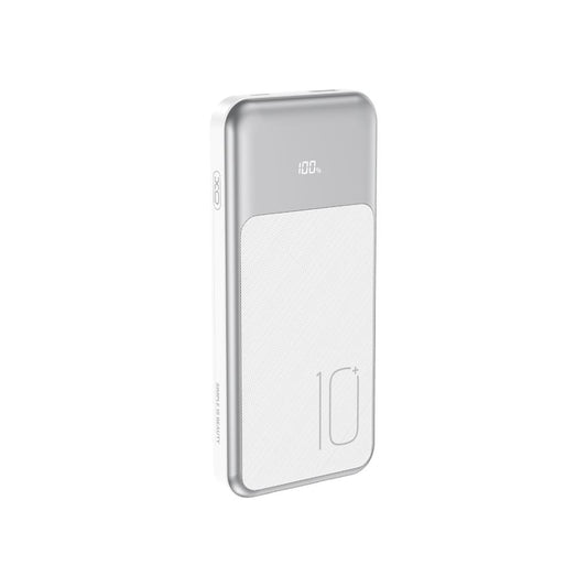 Spoljna baterija XO Design PR248, 10000mAh, 22.5W, QC + PD, 1 x Lightning - 1 x USB-A - 2 x USB-C, Bela