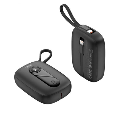 Spoljna baterija XO Design PR246, 10000mAh, 22.5W, PD, 1 x Lightning - 2 x USB-C, Crna