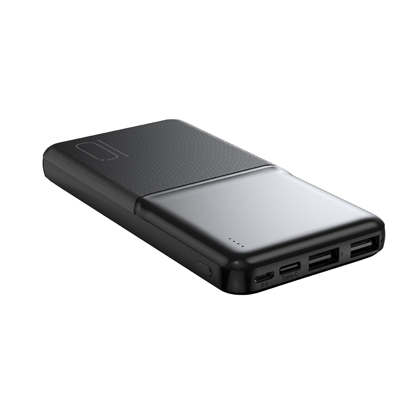 Spoljna baterija XO Design PR251, 10000mAh, 10W, 2 x USB-A, Crna