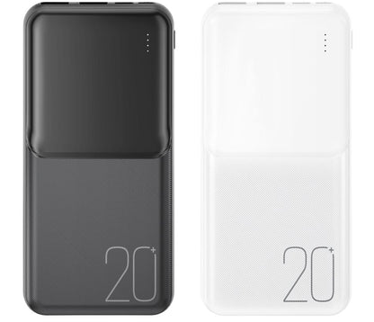 Spoljna baterija XO Design PR252, 20000mAh, 10W, 2 x USB-A, Crna