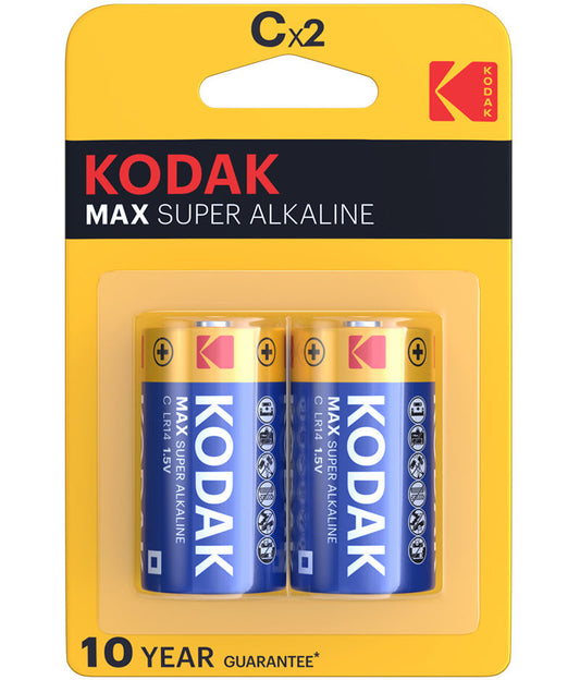 Baterija Kodak Max Alkaline, LR14 Set 2 komada