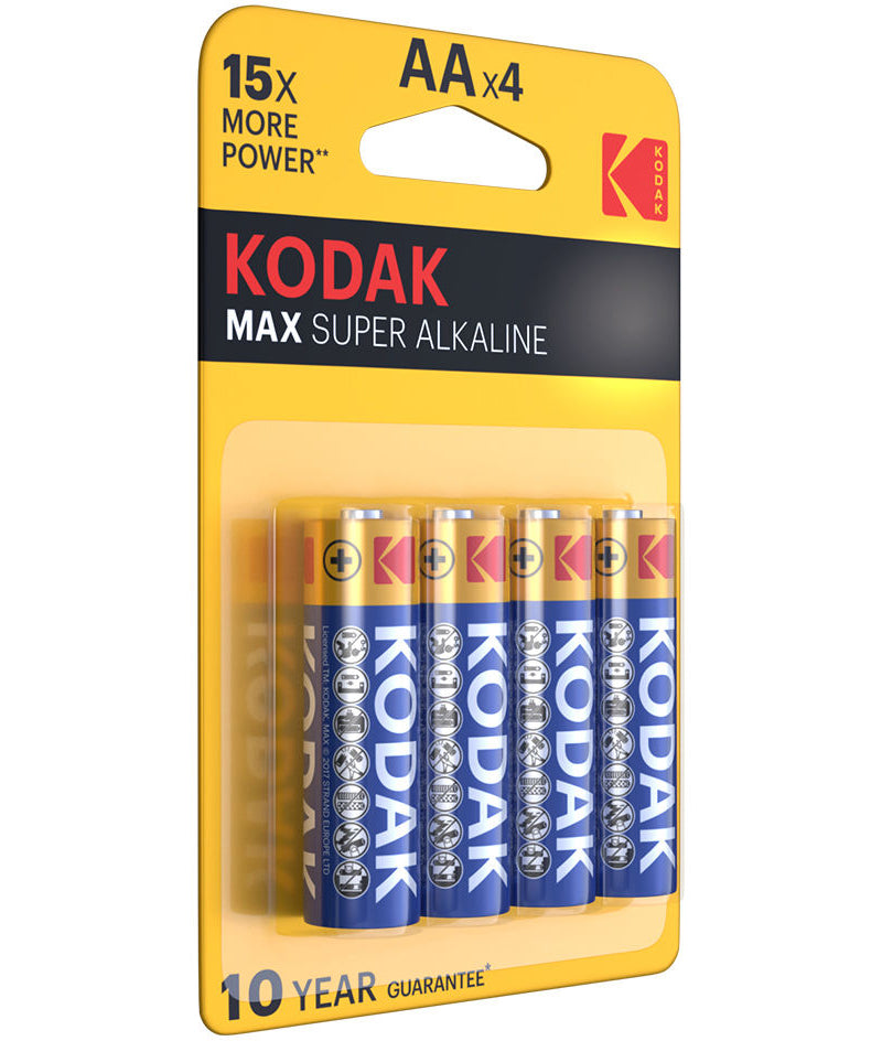 Baterija Kodak Max Alkaline, AA / LR6, Set 4 komada EKSTD30952867P4