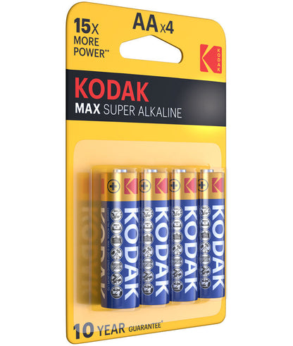Baterija Kodak Max Alkaline, AA / LR6, Set 4 komada EKSTD30952867P4