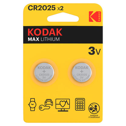 Baterija Kodak Max Lithium, CR2025, Set 2 komada