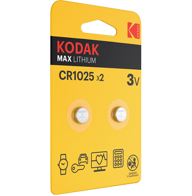 Baterija Kodak Max Lithium, CR2025, Set 2 komada