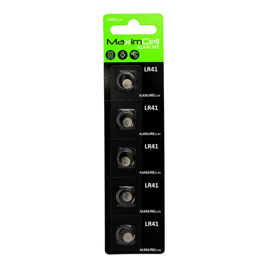 Baterija MaximCell, LR41 / AG3, Set 5 komada