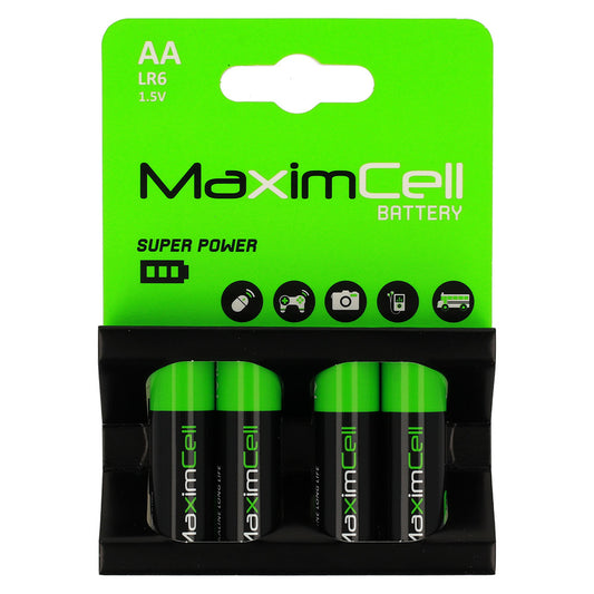 Baterija MaximCell Super Power, AA / LR6, Set 4 komada