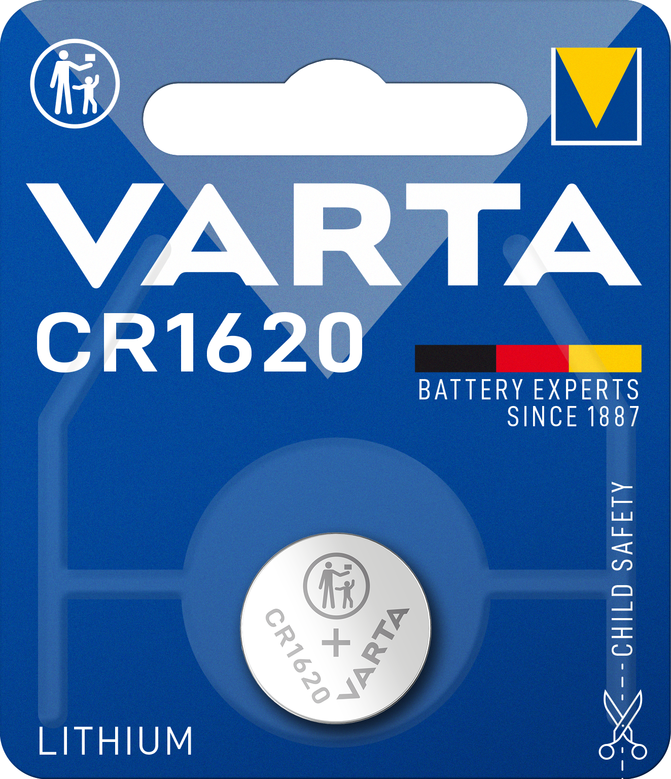 Baterija Varta, CR1620