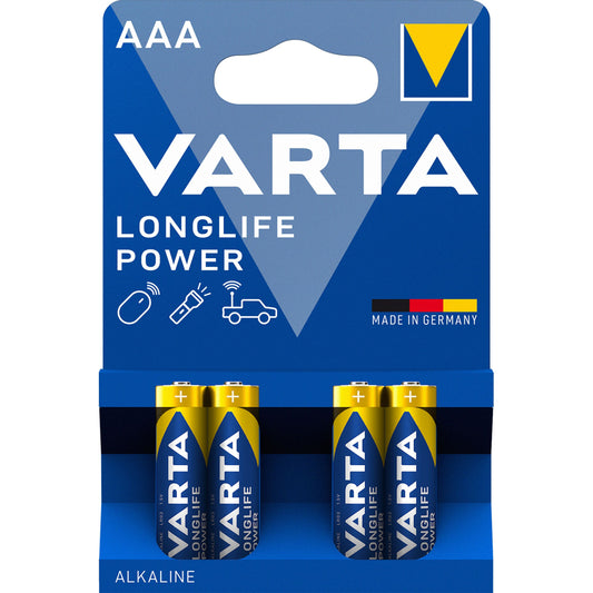 Baterija Varta Longlife Power 4903, AAA / LR3, Set 4 komada 04903121414