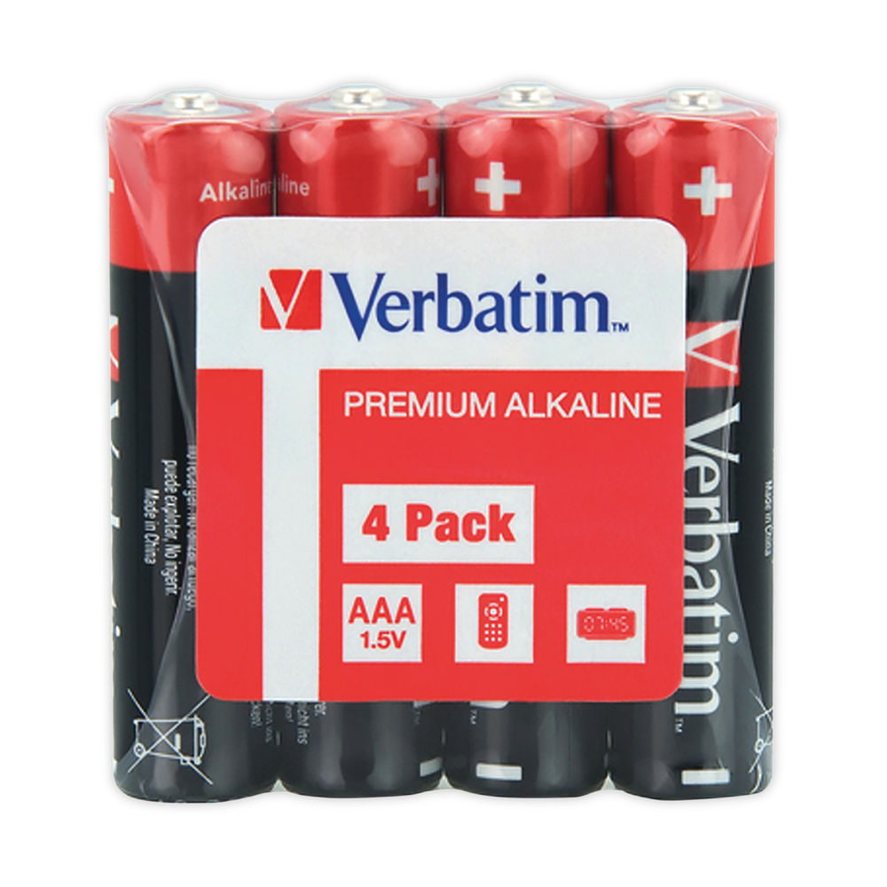 Baterija Verbatim Premium, AAA / LR3, Set 4 komada 49500