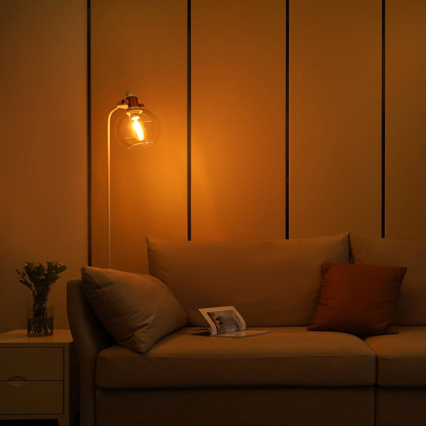Sijalica Filament Yeelight ST64, Wi-Fi, E27, 6W, 2000K, 500lm YLDP23YL