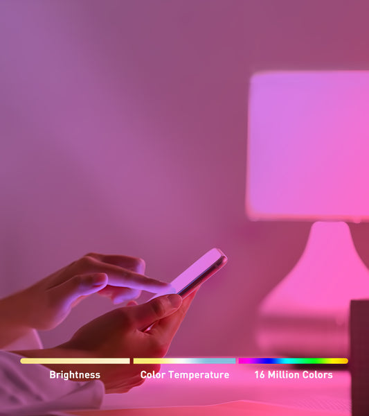LED bulb Yeelight M2, Wi-Fi, E27, 8W, 1700K - 6500K, 1000lm, Multicolor YLDP001-A YLDP001-A 