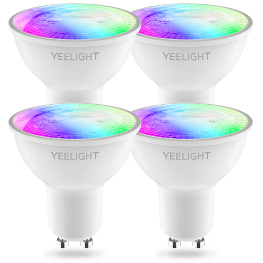 LED sijalica Yeelight W1, Wi-Fi, GU10, 4.5W, 2700K - 6500K, 350lm, Set 4 komada, Multicolor YLDP004-A