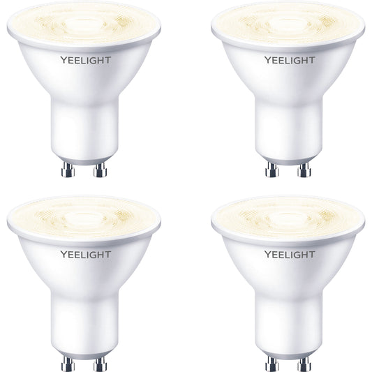 LED sijalica Yeelight W1, Wi-Fi, GU10, 4.8W, 2700K, 350lm, Set 4 komada, Bela YLDP004