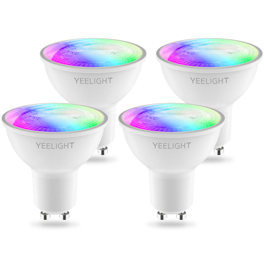 LED sijalica Yeelight W1, Wi-Fi, GU10, 4.5W, 2700K - 6500K, 350lm, Set 4 komada, Multicolor YLDP004-A