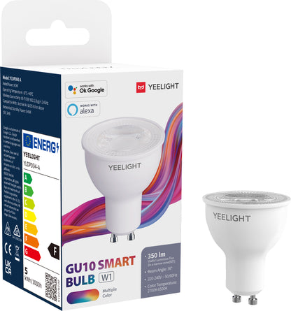 LED sijalica Yeelight W1, Wi-Fi, GU10, 4.5W, 2700K - 6500K, 350lm, Multicolor YLDP004-A