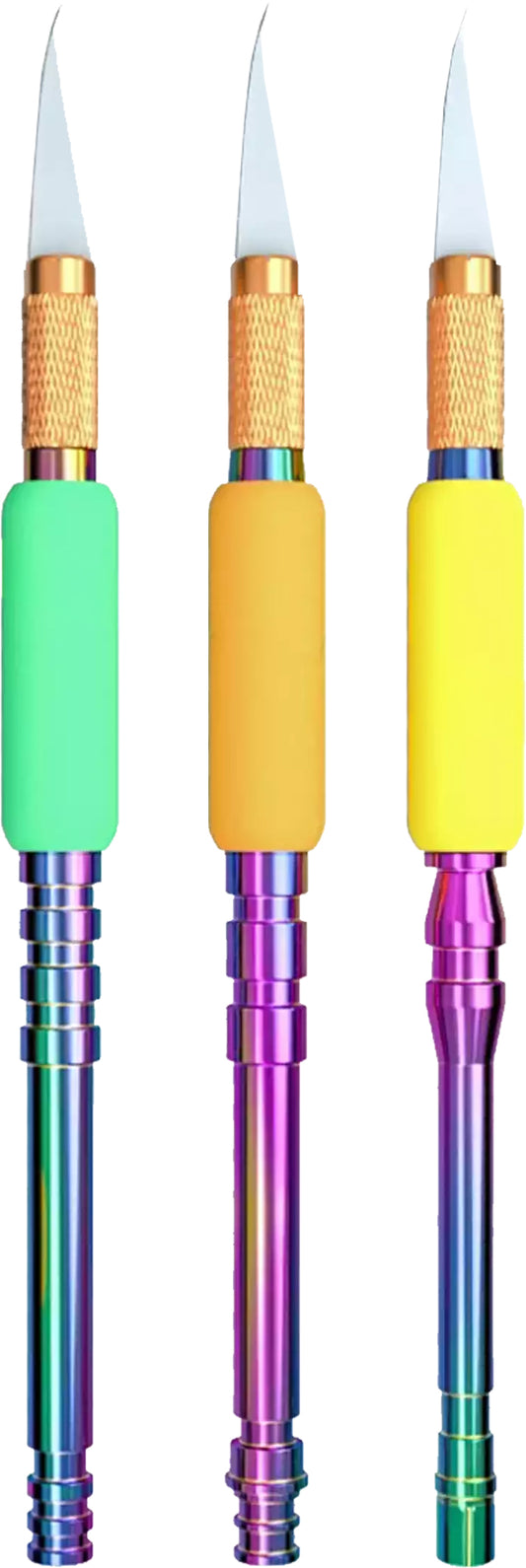 Mijing TC-10 scalpel, Set 3 pieces