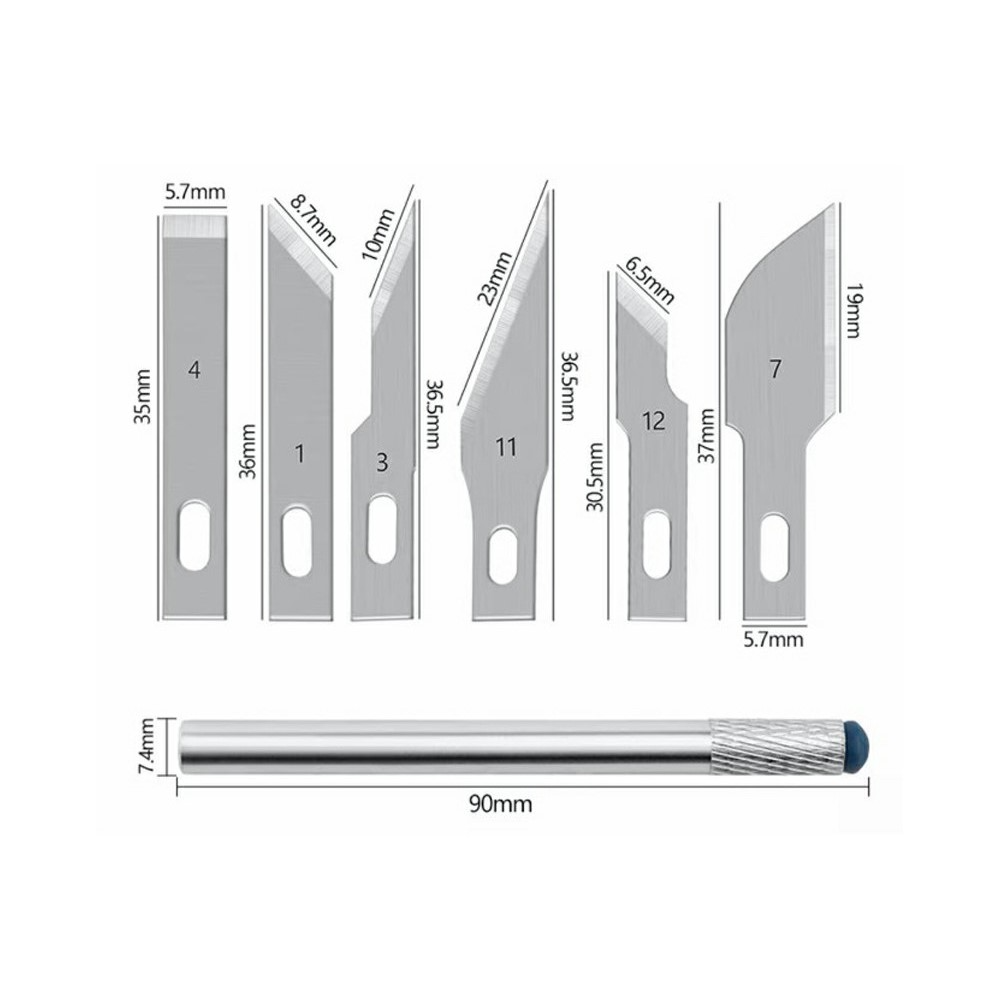 OEM skalpel, 6in1