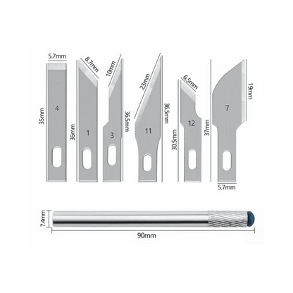 OEM skalpel, 6in1
