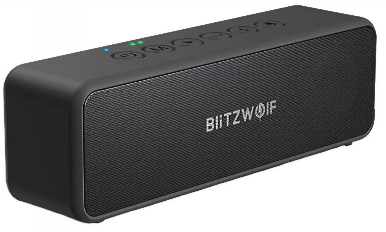 Bluetooth zvučnik BlitzWolf BW-WA4, 30W, TWS, Vodootporan, Crna