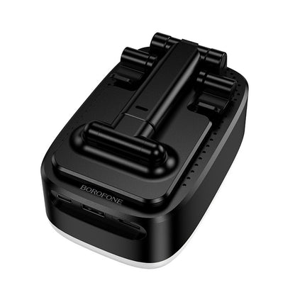 Bluetooth zvučnik Borofone BR200 Marea 2u1, 5W, TWS, RGB, Crna