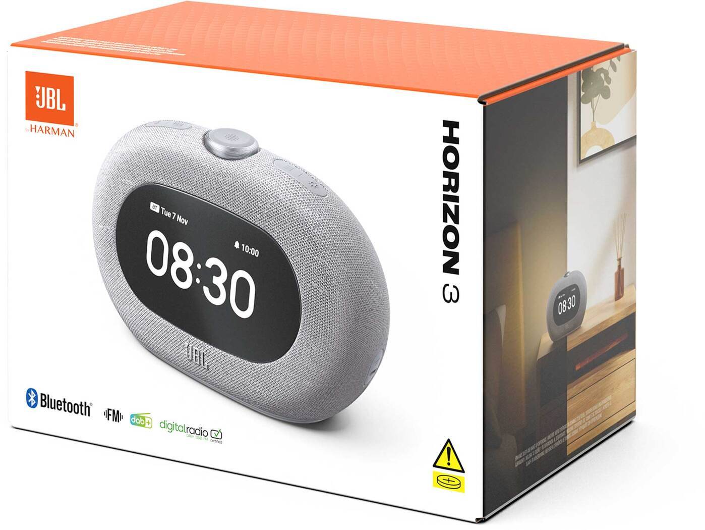 Bluetooth zvučnik JBL Horizon 3, 2 x 5W, Pro Sound, Siva JBLHORIZON3GRY