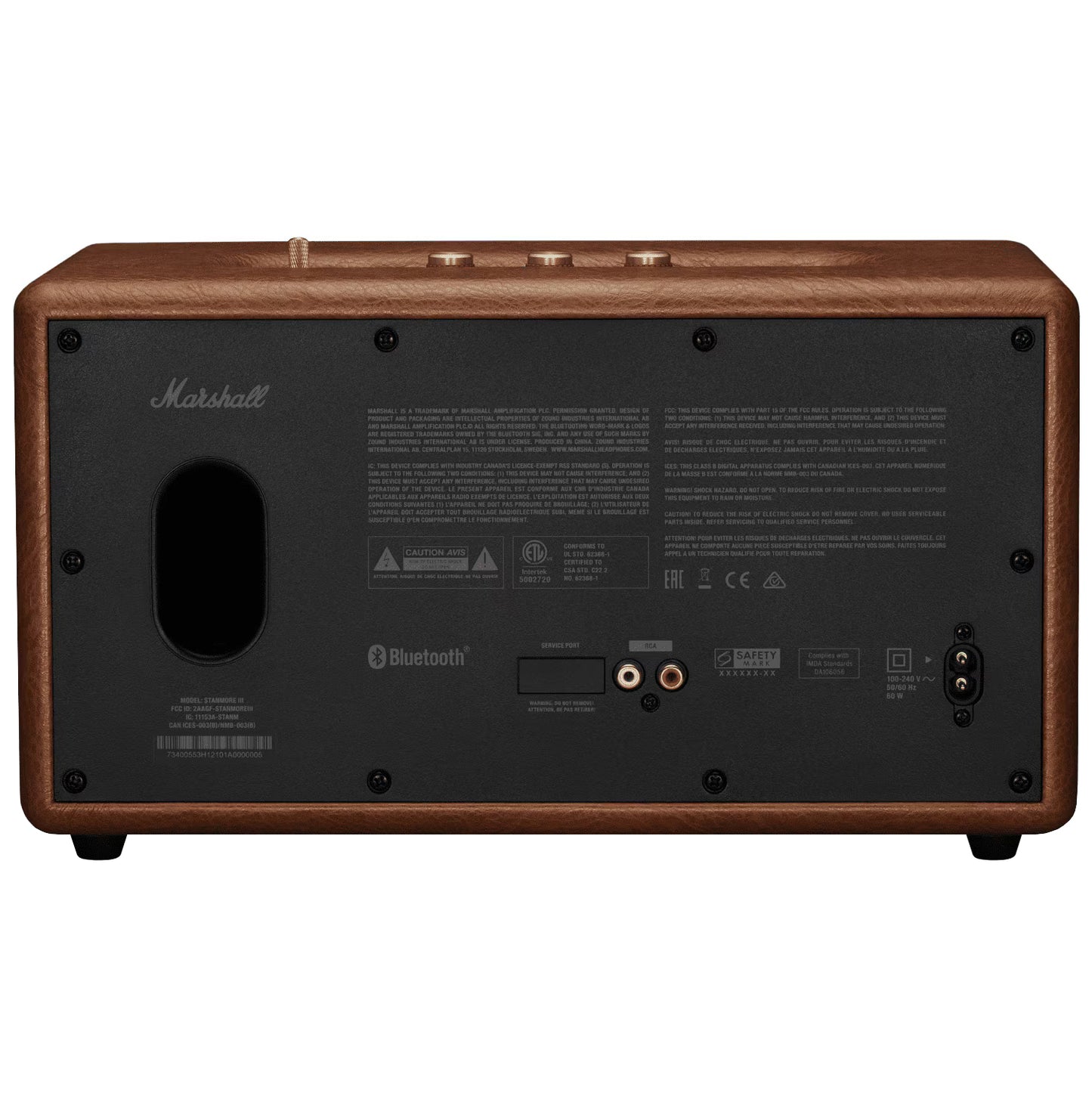 Bluetooth zvučnik Marshall Stanmore III, 80W, Braon