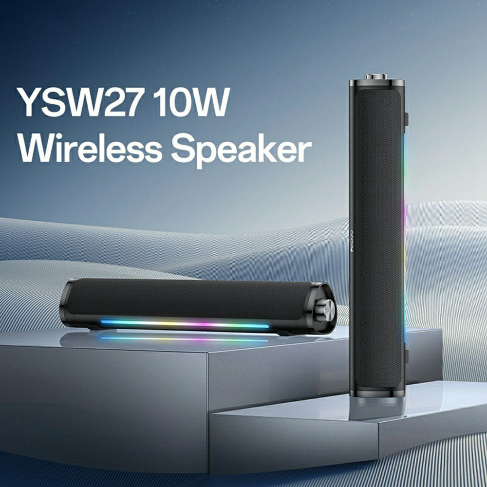 Bluetooth zvučnik Yesido YSW27, 10W, RGB, Crna
