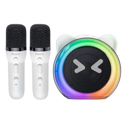 Bluetooth zvučnik Yesido YSW36 Kids, 5W, Karaoke, Bela