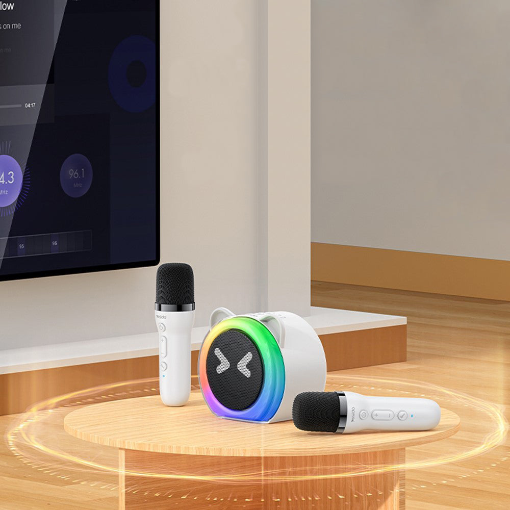 Bluetooth zvučnik Yesido YSW36 Kids, 5W, Karaoke, Bela