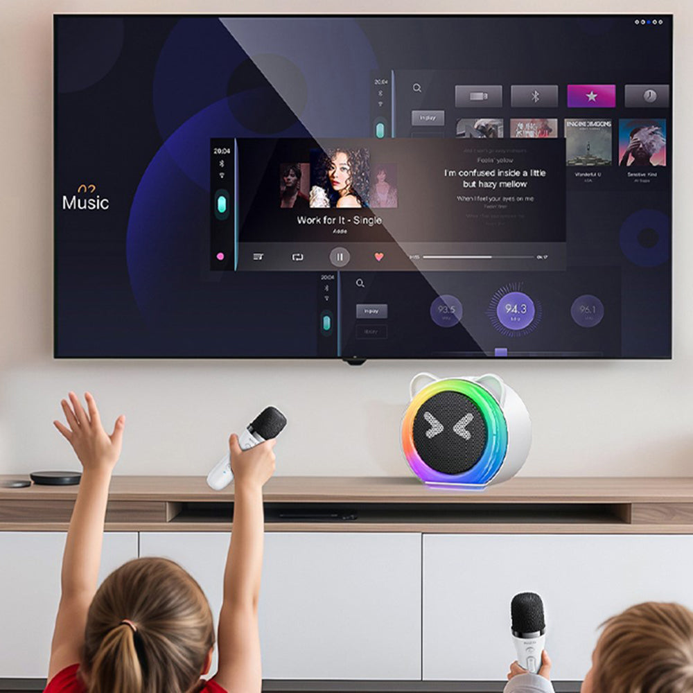 Bluetooth zvučnik Yesido YSW36 Kids, 5W, Karaoke, Bela