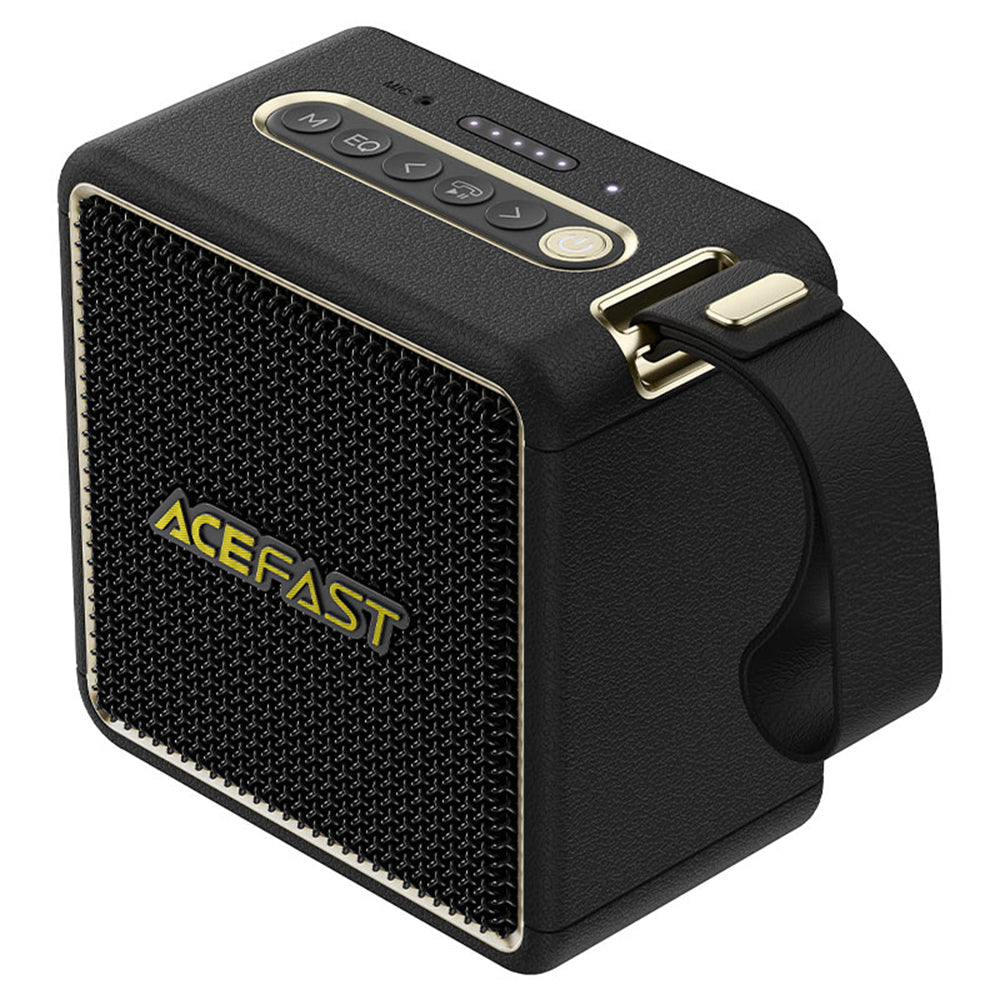 Prenosivi Bluetooth zvučnik Acefast K3 Nano, 1 x 30W - 1 x 16W, RGB, Vodootporan, Crni