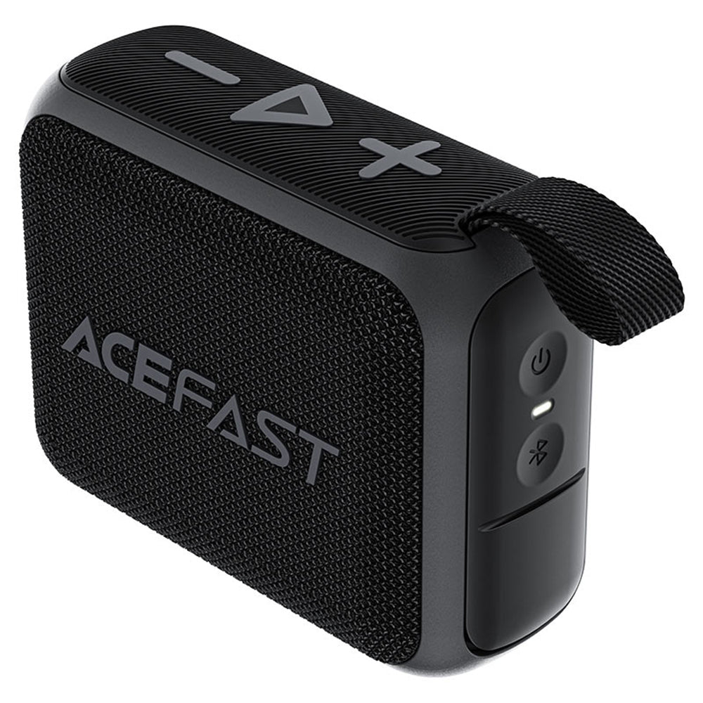 Prenosivi Bluetooth Zvučnik Acefast K4 Go, 5W, Vodootporan, Crni