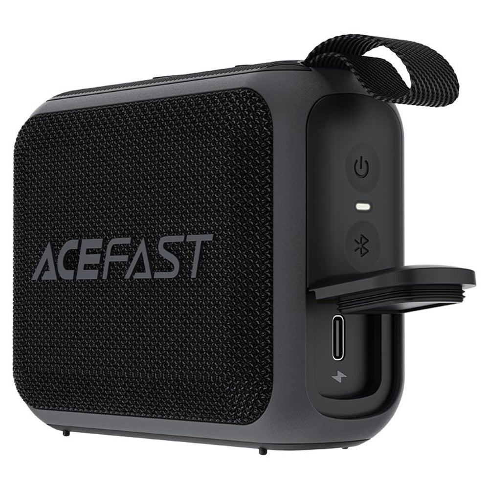 Prenosivi Bluetooth Zvučnik Acefast K4 Go, 5W, Vodootporan, Crni