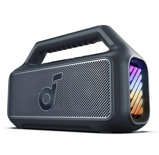 Portable Bluetooth Speaker Anker SoundCore Boom 2, 80W, RGB, Waterproof, Black A3138011 