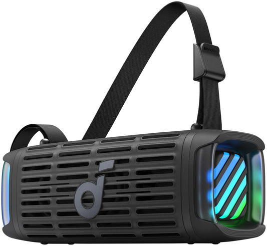 Prenosni Bluetooth zvučnik Anker SoundCore Boom 3i, 50W, RGB, Vodootporan, Crni D5100010